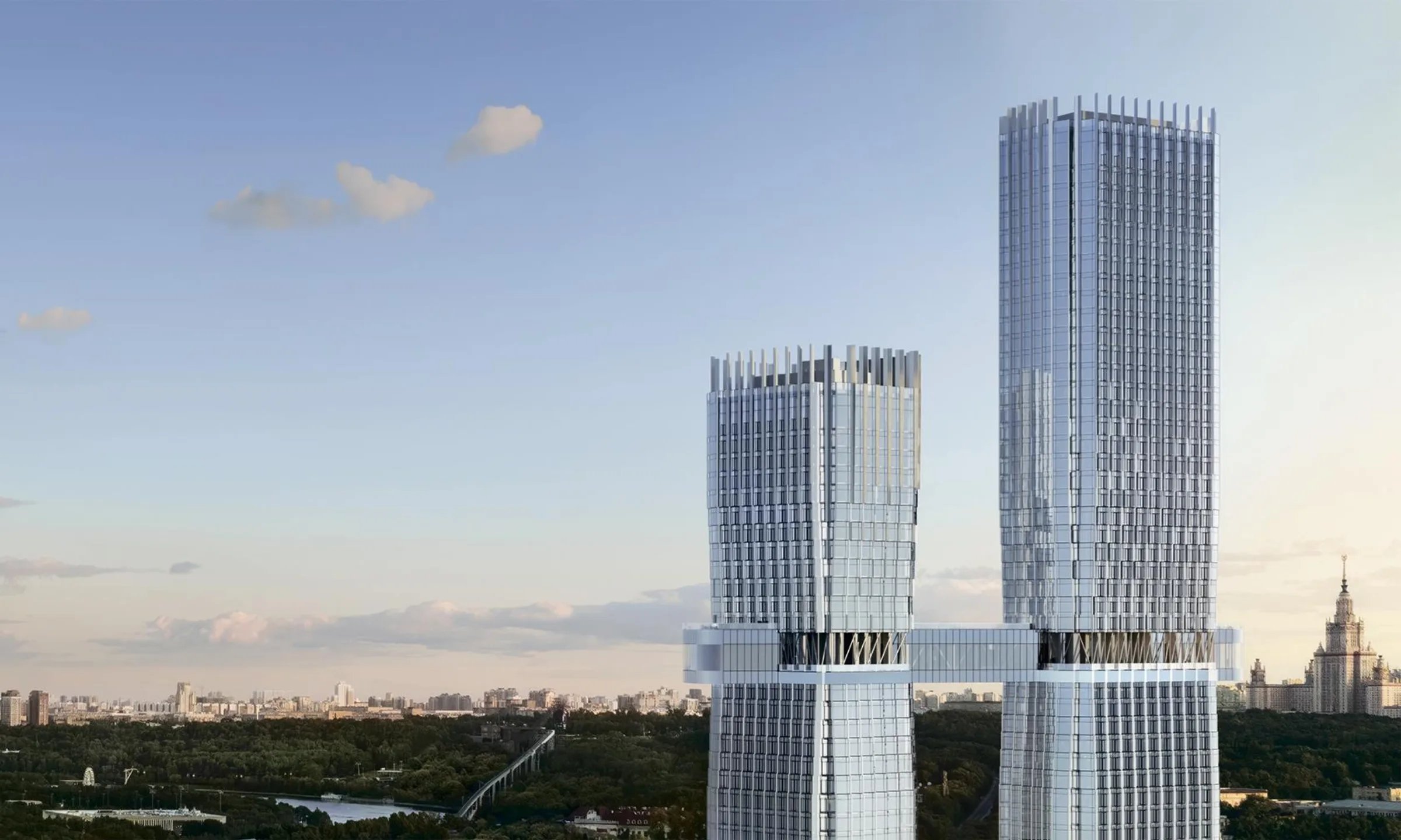 Мост hideOUT крупным планом: конструкция, соединяющая башни на высоте 80 метров